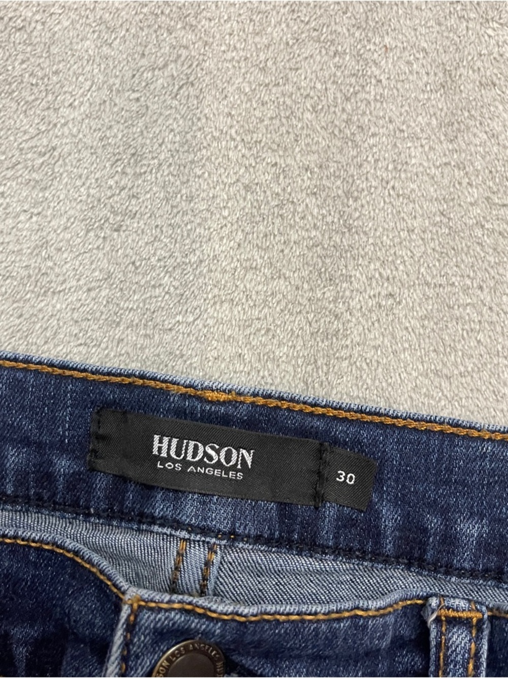 Hudson Jeans Womens Size 30 Blue Barbara Super Skinny Stretch - Picture 8 of 12
